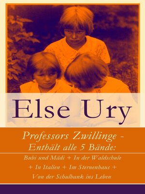 cover image of Professors Zwillinge--Enthält alle 5 Bände